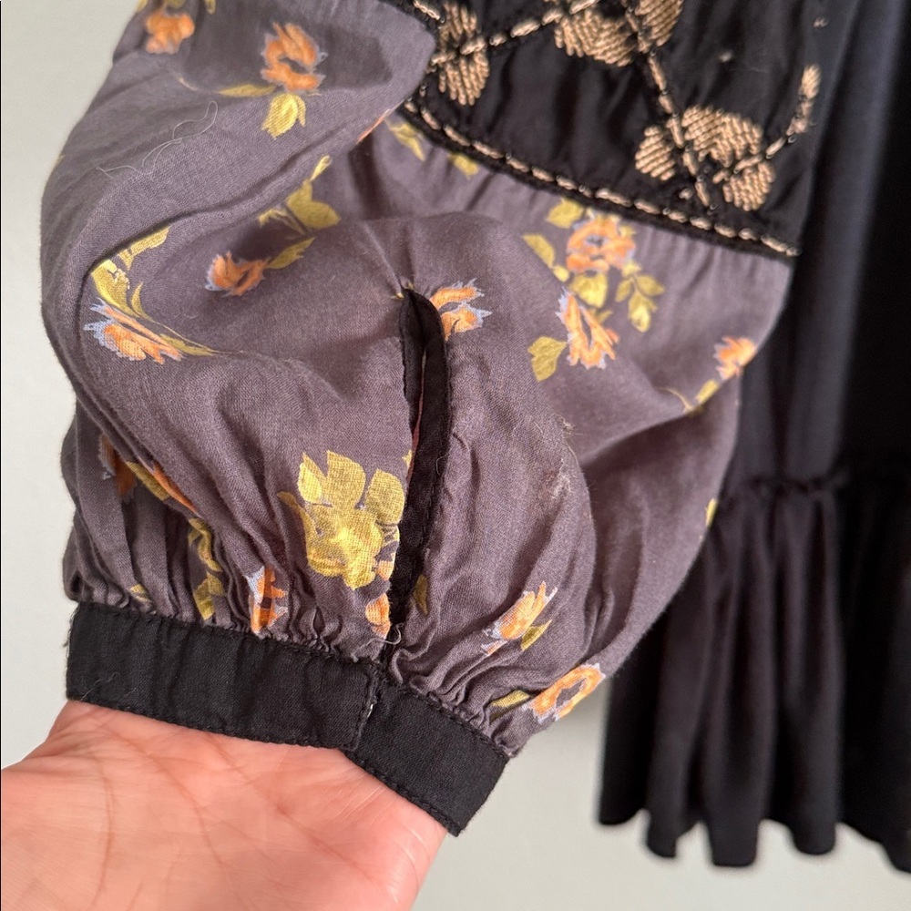 Free People Bohemian Dress Size Medium - Picture 7 of 8
